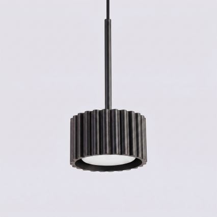 Pendelleuchte AURA an Kabel 1xGX53/10W/230V schwarz