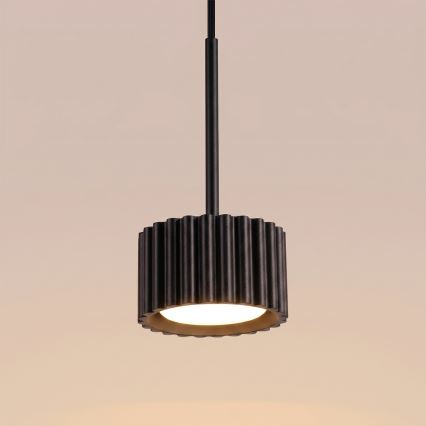Lampadario a sospensione AURA 1xGX53/10W/230V nero