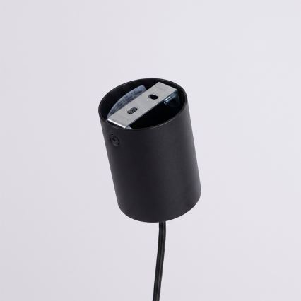Lampadario a sospensione AURA 1xGX53/10W/230V nero
