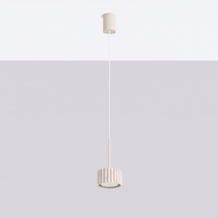 Hängeleuchte AURA mit Kabel, 1xGX53/10W/230V, cremefarben