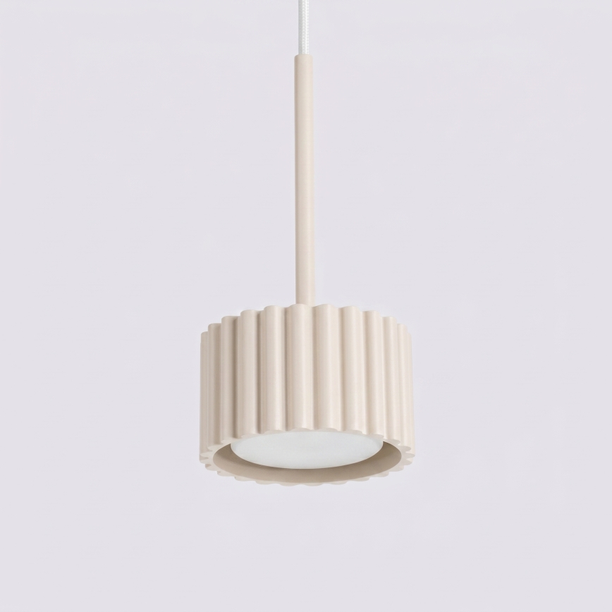 Hängeleuchte AURA mit Kabel, 1xGX53/10W/230V, cremefarben