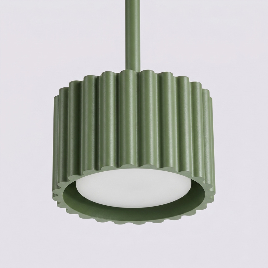 Lampada a sospensione con cavo AURA 1xGX53/10W/230V verde