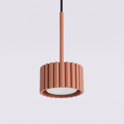 Lampada a sospensione con cavo AURA 1xGX53/10W/230V rossa