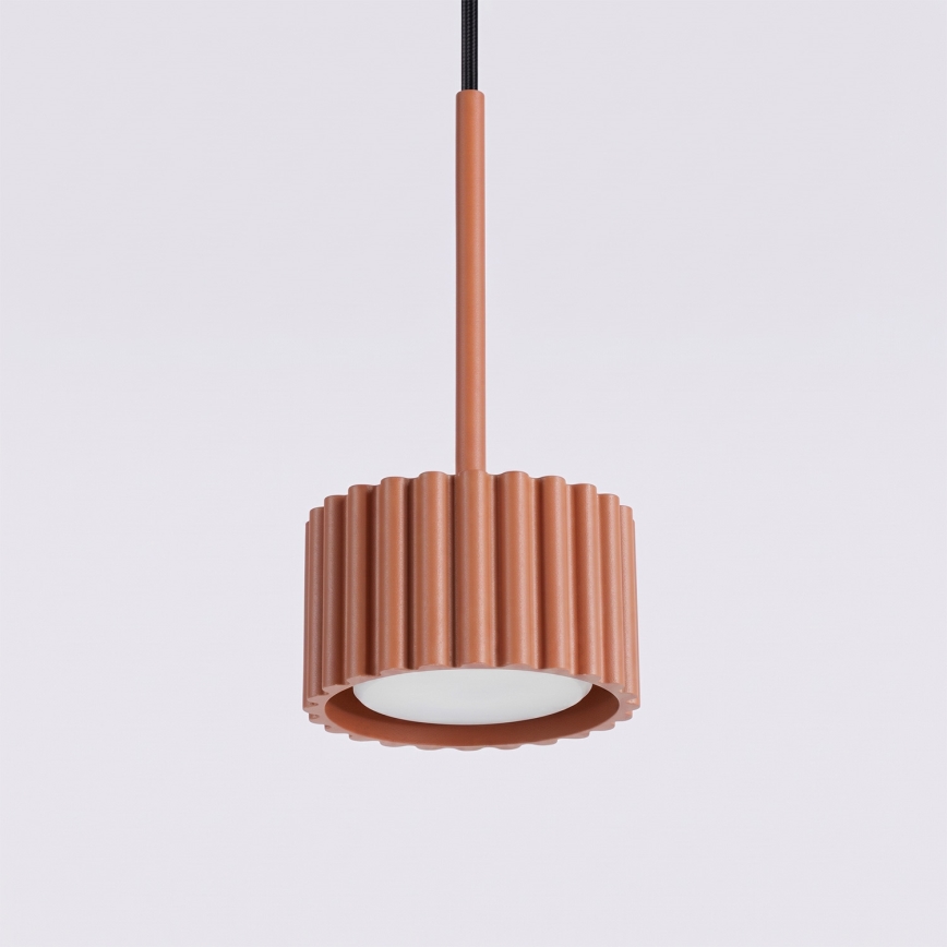 Lampada a sospensione con cavo AURA 1xGX53/10W/230V rossa