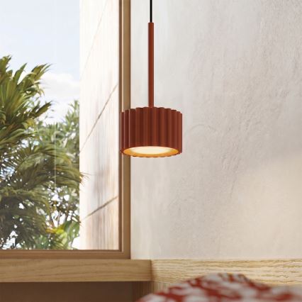Pendelleuchte an Kabel AURA 1xGX53/10W/230V rot