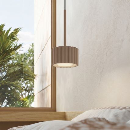 Lampada a sospensione con cavo AURA 1xGX53/10W/230V taupe