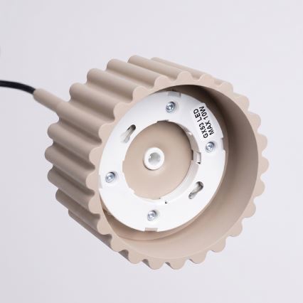 Lampada a sospensione con cavo AURA 1xGX53/10W/230V taupe