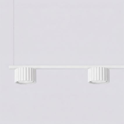 Lampadario a cavo AURA 4xGX53/10W/230V bianco