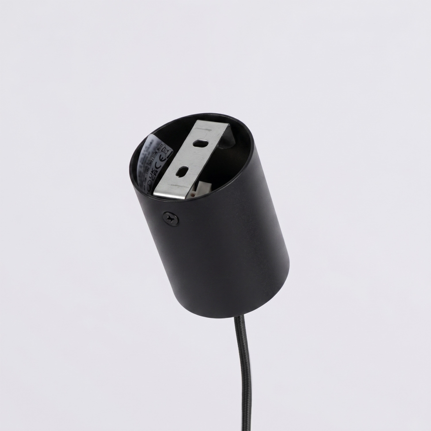 Hängeleuchte AURA an Kabel, 4xGX53/10W/230V, schwarz
