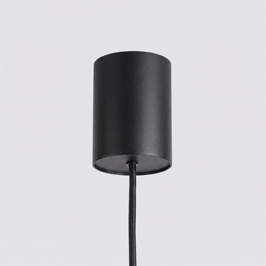 Suspension sur câble AURA 4xGX53/10W/230V noir