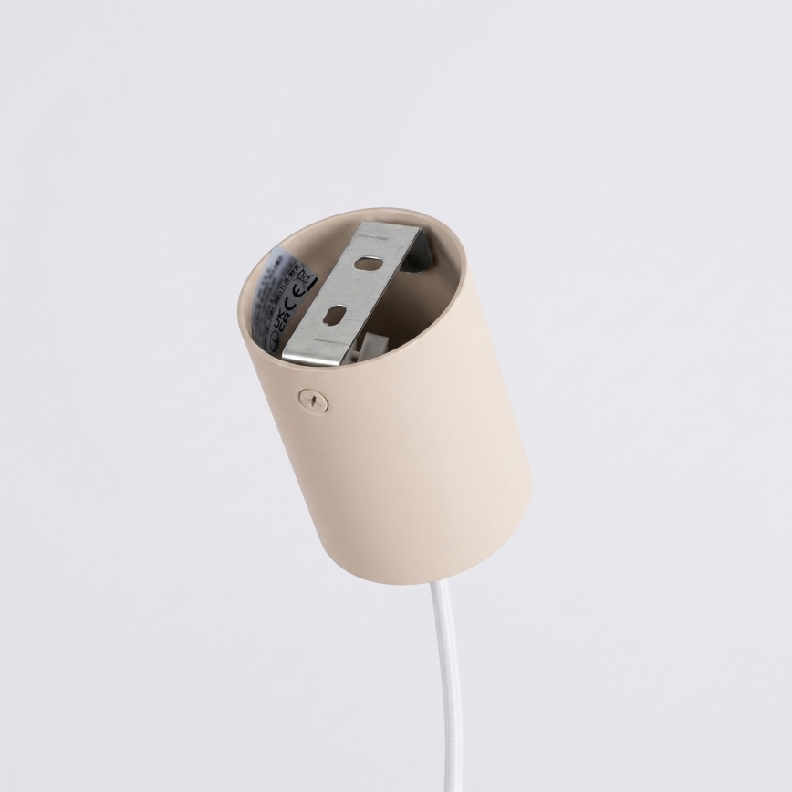 Lampadario a sospensione con cavo AURA 4xGX53/10W/230V crema