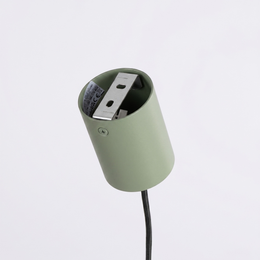 Lampadario a sospensione con cavo AURA 4xGX53/10W/230V verde
