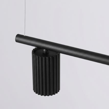 Suspension sur câble KARBON 4xGU10/10W/230V noir