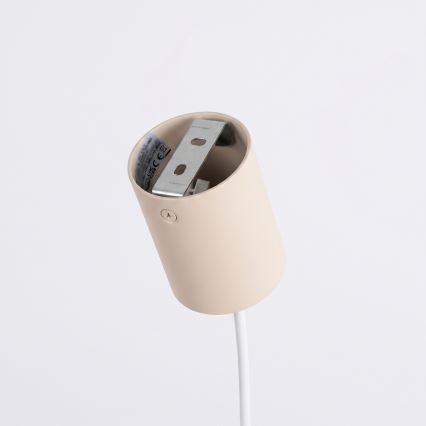 Lampadario sospeso a cavo KARBON 4xGU10/10W/230V colore crema