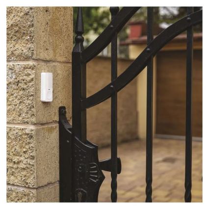 Sonnette sans fil encastrable 230V + 1xCR2032 blanche