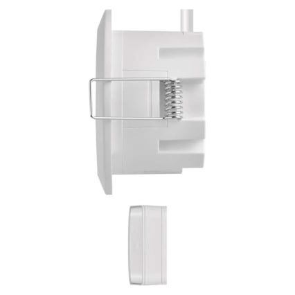 Sonnette sans fil encastrable 230V + 1xCR2032 blanche