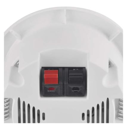 Sonnette sans fil encastrable 230V + 1xCR2032 blanche