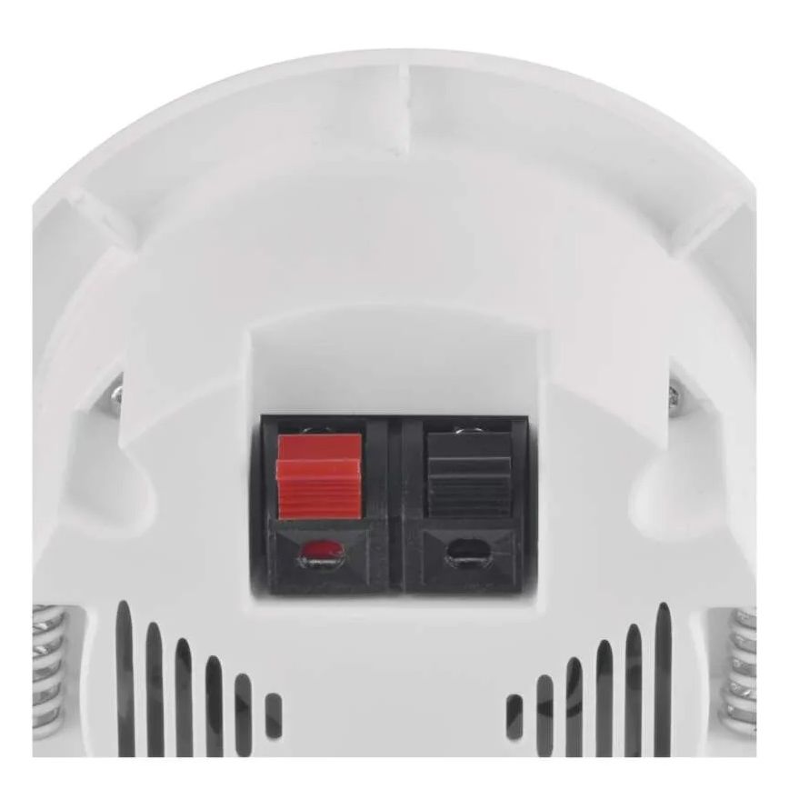 Sonnette sans fil encastrable 230V + 1xCR2032 blanche