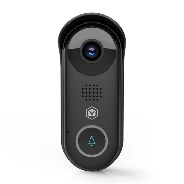 Sonnette vidéo intelligente SmartLife 5V Full HD 1080p IP54 Wi-Fi Tuya avec capteur de mouvement