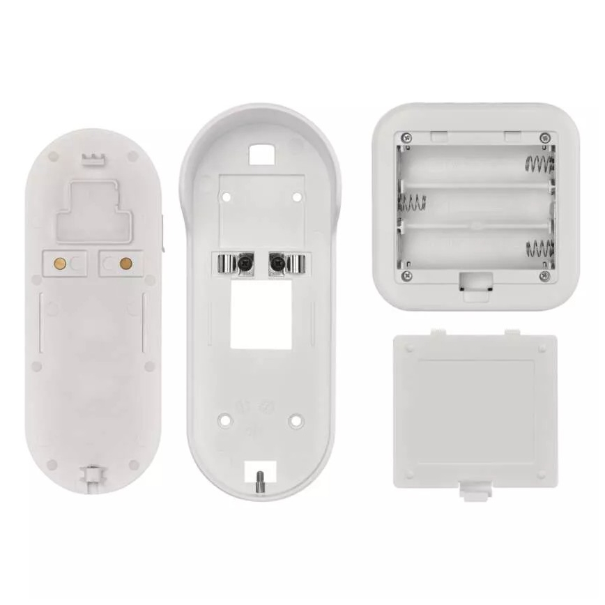 Sonnette vidéo sans fil avec détecteur de mouvement GoSmart 5V 3xAA IP65 Wi-Fi Tuya