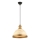 Sospensione a cavo MONZA 1xE27/40W/230V Ø 29 cm crema/bronzo
