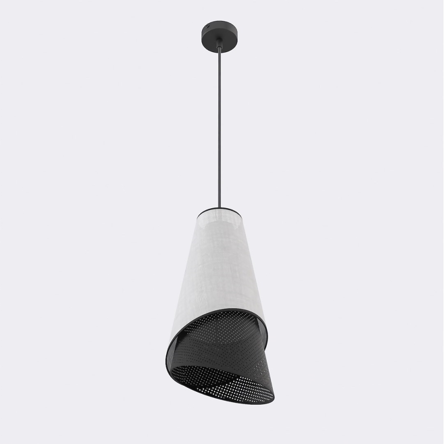 Sospensione su cavo MODA 1xE27/15W/230V grigio/nero