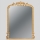 Specchio da parete 66x44 cm oro