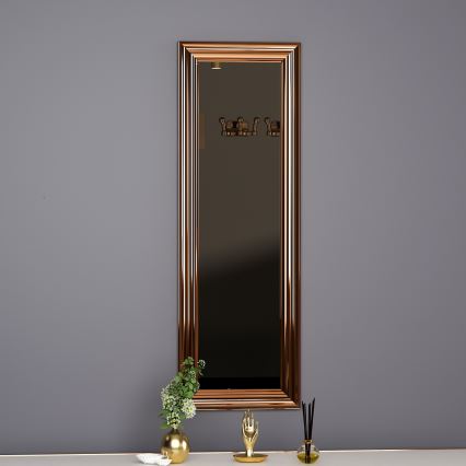 Specchio da parete BOSS 90x30 cm bronzo