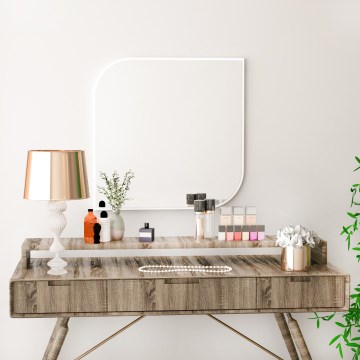 Specchio da parete KAPPA 62x62 cm bianco