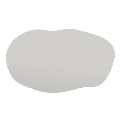 Specchio da parete LOSSA 89x52 cm nero