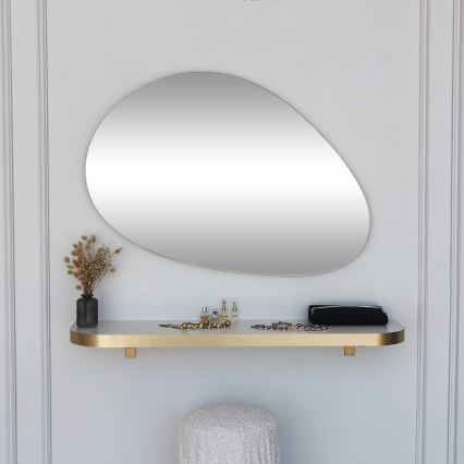 Specchio da parete PORP 60x90 cm oro
