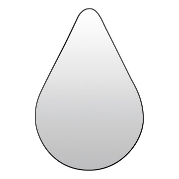 Specchio da parete RIVERSIDE 90x60 cm, nero