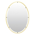 Specchio da parete SALEM 80x60 cm dorato