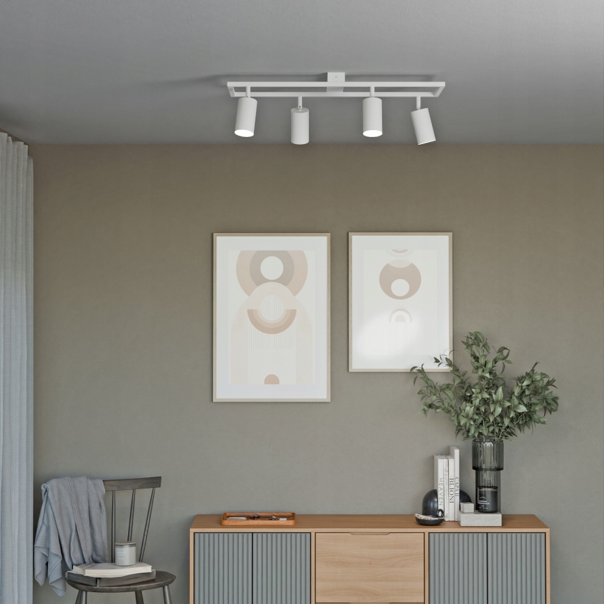 Spot 4xGU10/30W/230V blanc