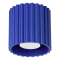 Spot AURA 1xGU10/10W/230V 10 cm bleu