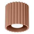 Spot AURA 1xGU10/10W/230V 10 cm marron