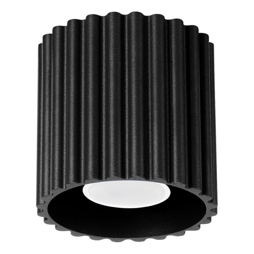 Spot AURA 1xGU10/10W/230V 10 cm noir