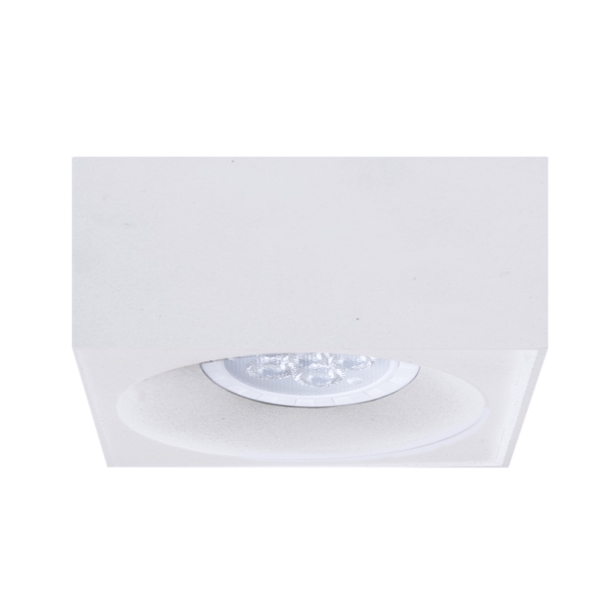Spot BALI 1xGU5,3/MR16/25W/12V carré blanc