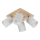 Spot de plafond APRILLIA 4xE27/25W/230V /gris pin