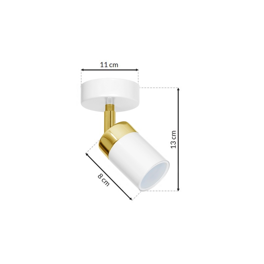 Spot de plafond JOKER 1xGU10/25W/230V blanc