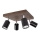 Spot de plafond MANARA 4xGU10/5W/230V pin