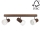 Spot de plafond NEL 3xE27/15W/230V pin - certifié FSC