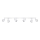 Spot de plafond OCULARE 6xGU10/10W/230V