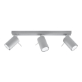 Spot de plafond RING 3xGU10/10W/230V