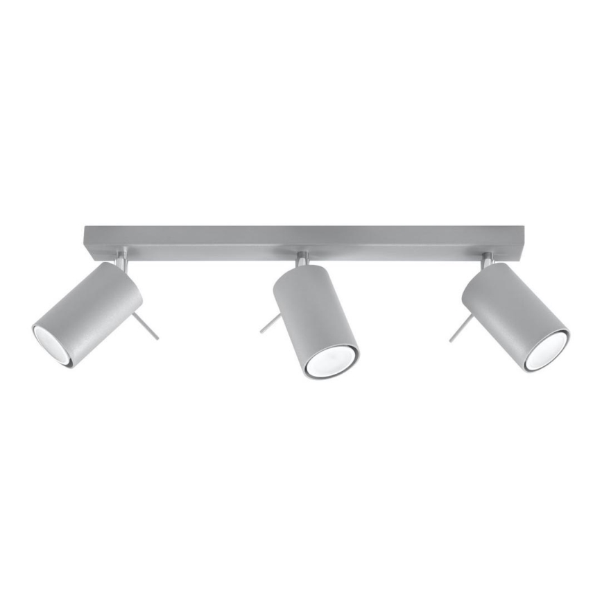 Spot de plafond RING 3xGU10/10W/230V