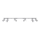 Spot de plafond RING 6xGU10/10W/230V