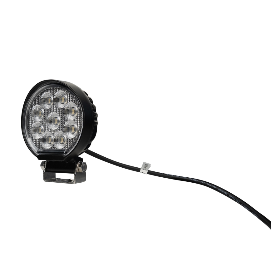 Spot de voiture BLACK LED/36W/10-30V IP69 5700K arrondi