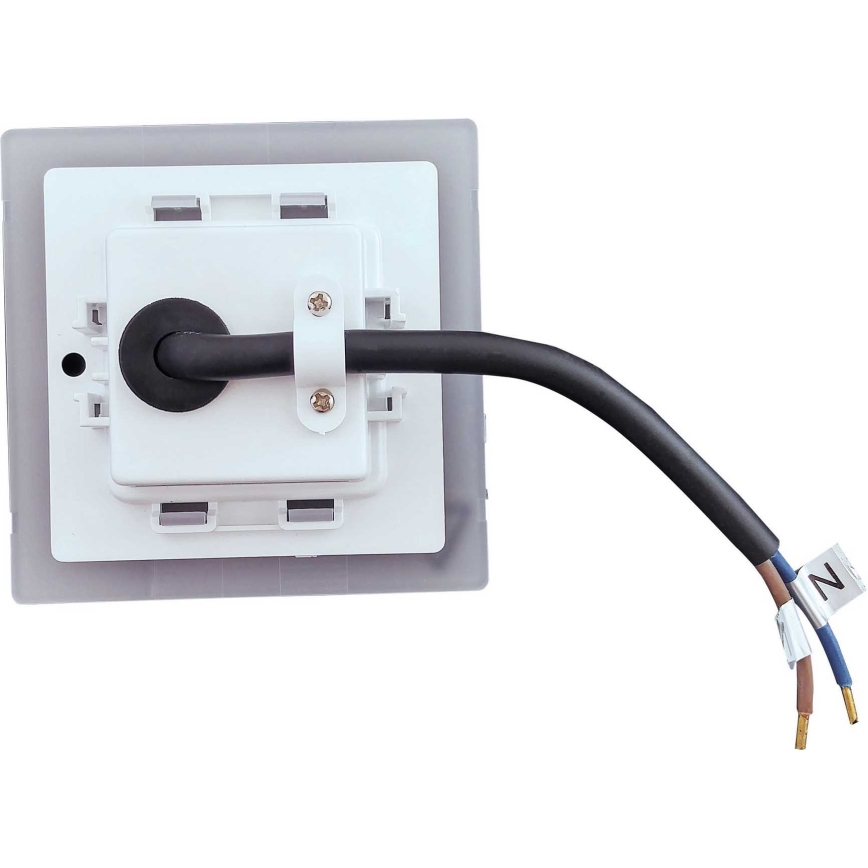 Spot d'escalier d'extérieur DECENTLY LED/2,5W/230V 4000K IP44 noir