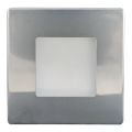 Spot d'escalier extérieur LED/1,7W/230V 2700K IP44 chrome brillant