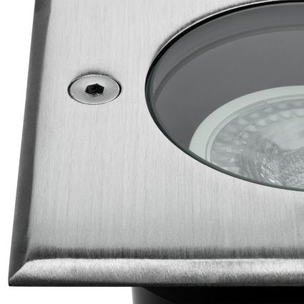 Spot d'extérieur encastrable ENTRADA1 1xGU10/50W/230V IP65